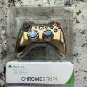 Xbox 360 Wireless Controller - Gold Chrome Edition